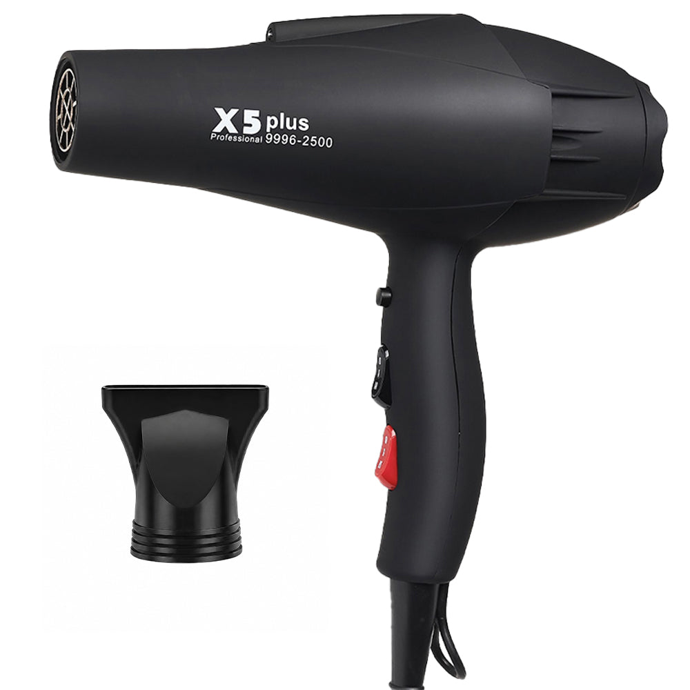 مجفف شعر MOHAIR X5 Plus بقوة 2500وات - أسود