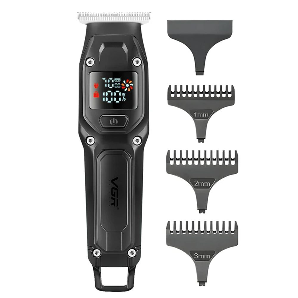 ماكينة تشذيب VGR V-964 للشعر والذقن - أسود