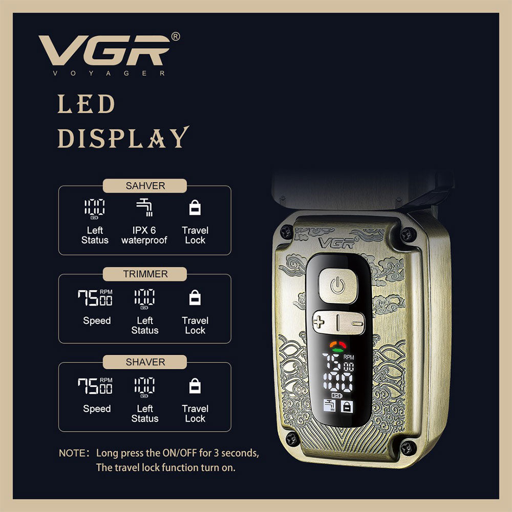 VGR Professional Barber Combo V-642