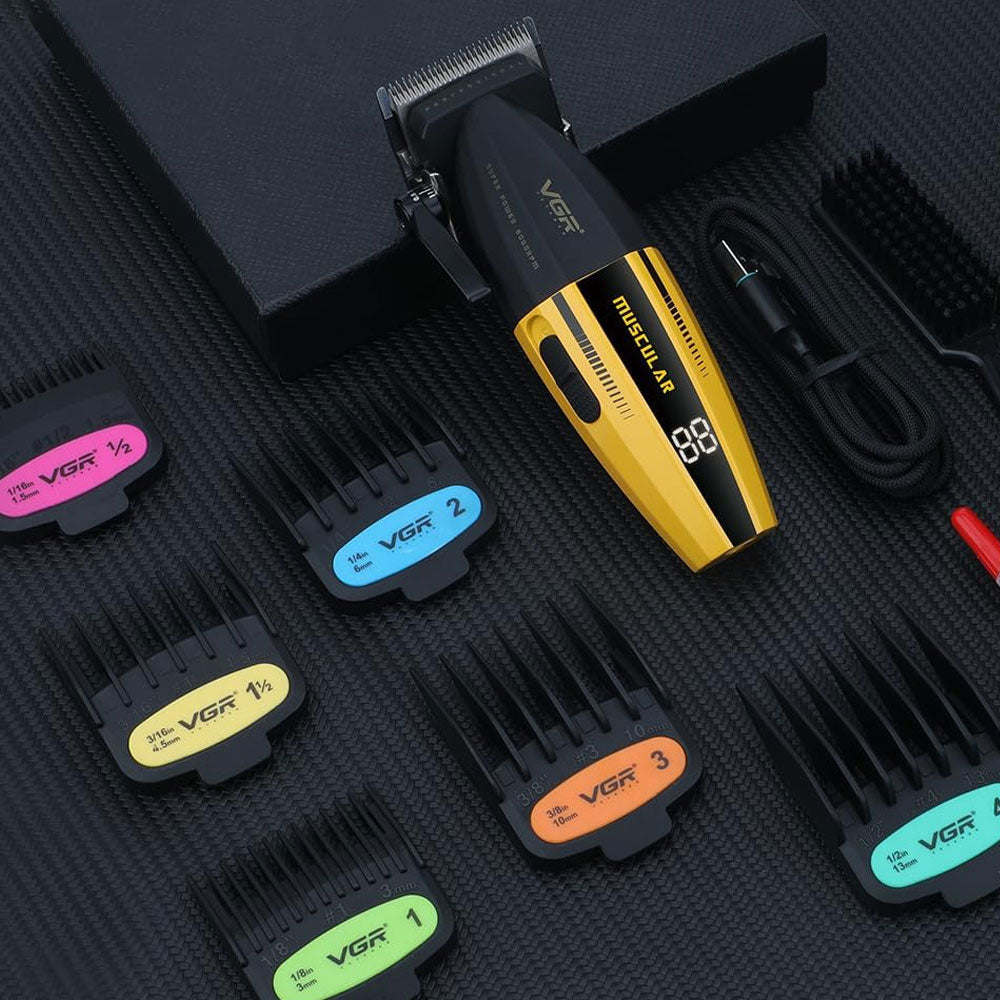 VGR Professional Hair Clipper V-285 Muscular C1