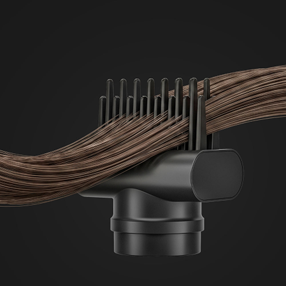 Rush Brush 6in1 Curler Air Wrapper Lite 1300W - Black