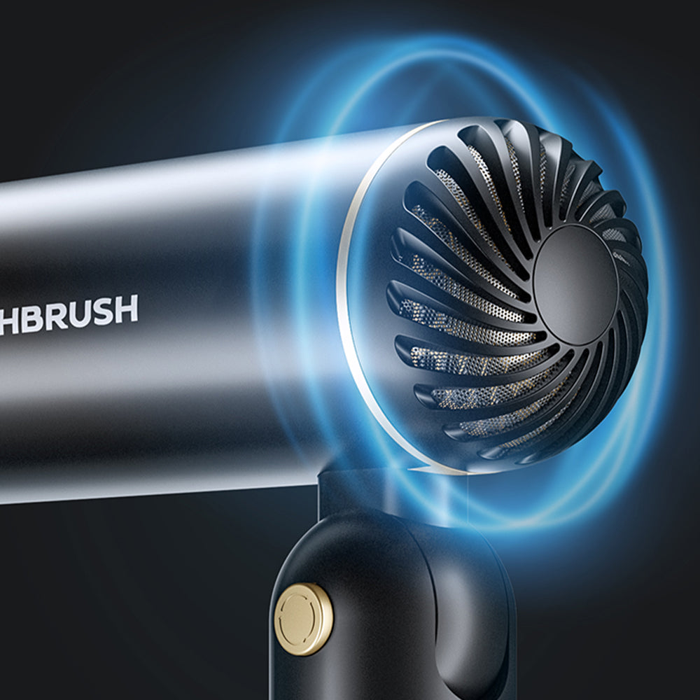 Rush Brush 6in1 Curler Air Wrapper Lite 1300W - Black