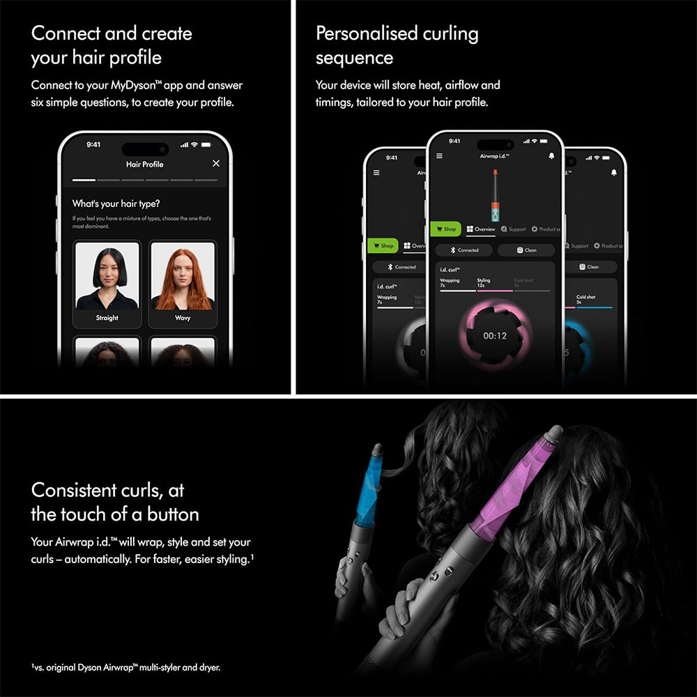 Dyson Airwrap I.D. Multi-styler & Dryer Curly+Coily HS08 - Ceramic Pink x Rose Gold